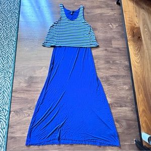Gap Striped Maxi Dress